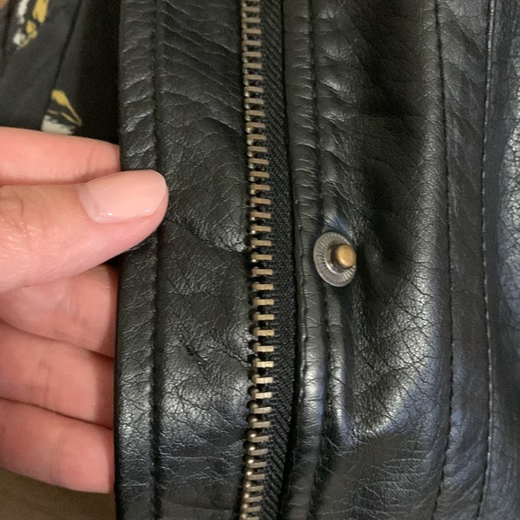 Garage Faux Leather Jacket - Picture 6 of 6